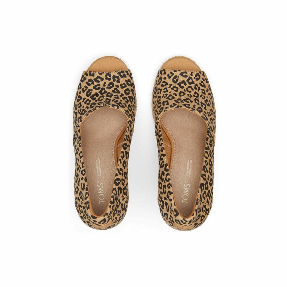 Toms Michelle Dolgu Topuklu Kadın Leopar | ALK132974