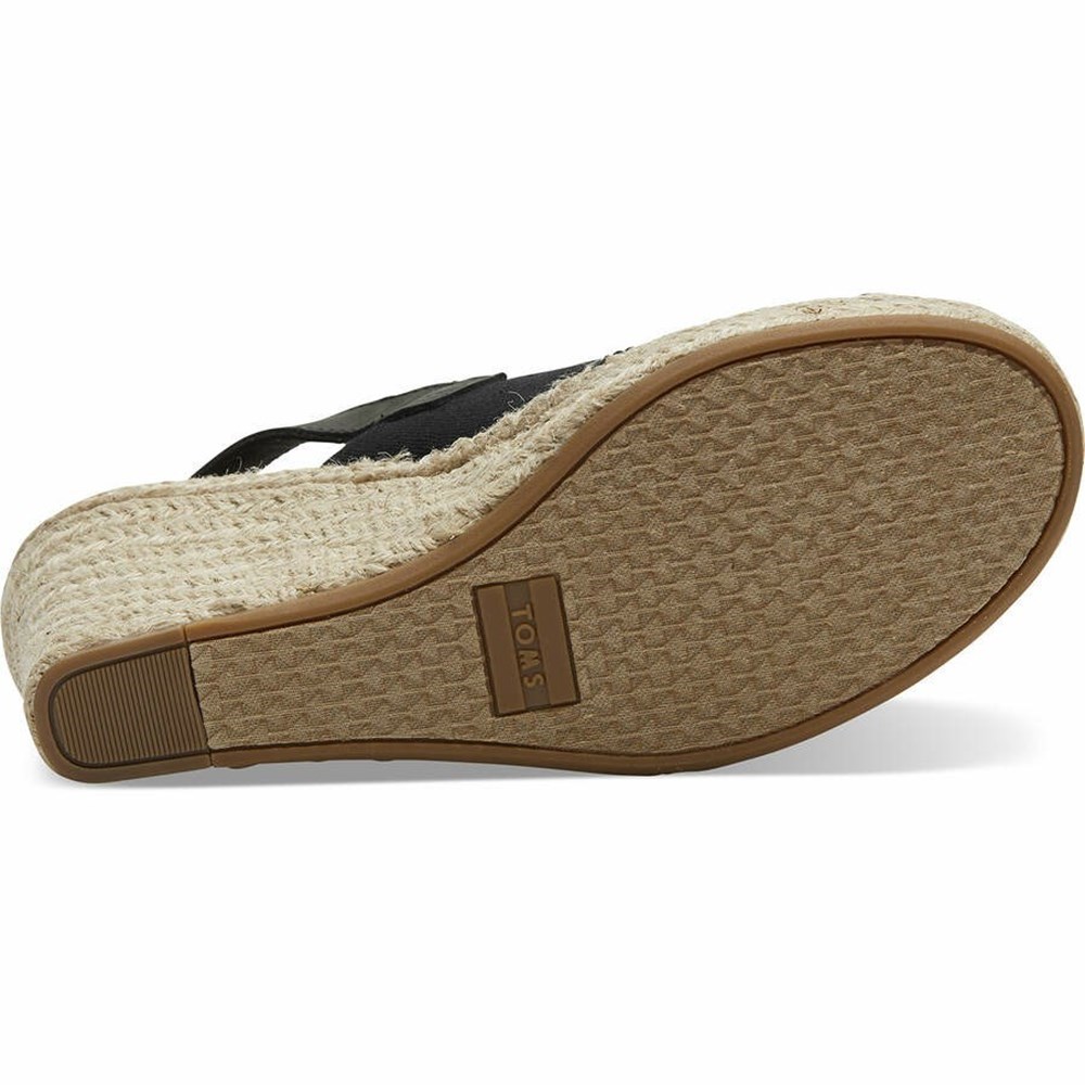 Toms Monica Dolgu Topuklu Kadın Siyah | WBI318790