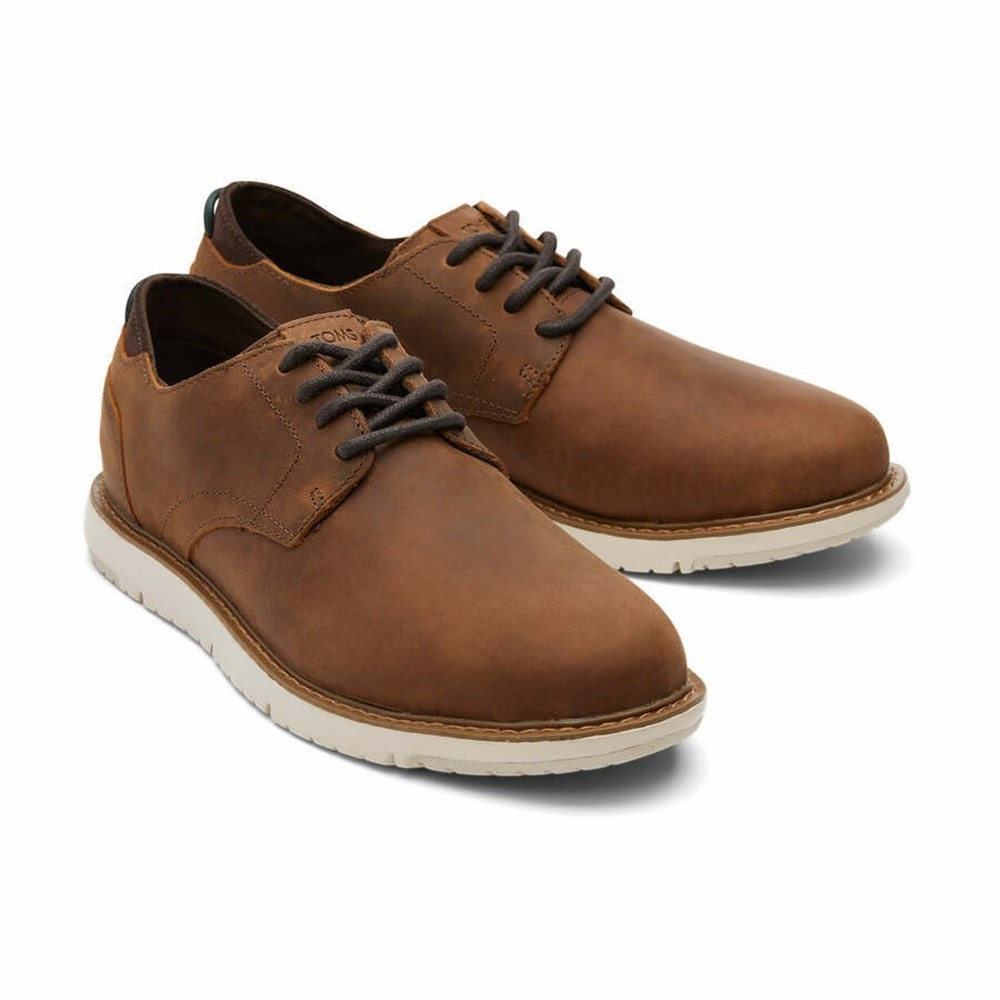 Toms Navi Elbise Ayakkabısı Erkek Kahverengi | VNW321076