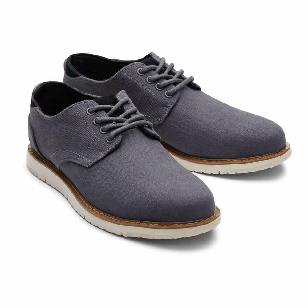 Toms Navi Elbise Ayakkabısı Erkek Koyu Gri | OBU485137