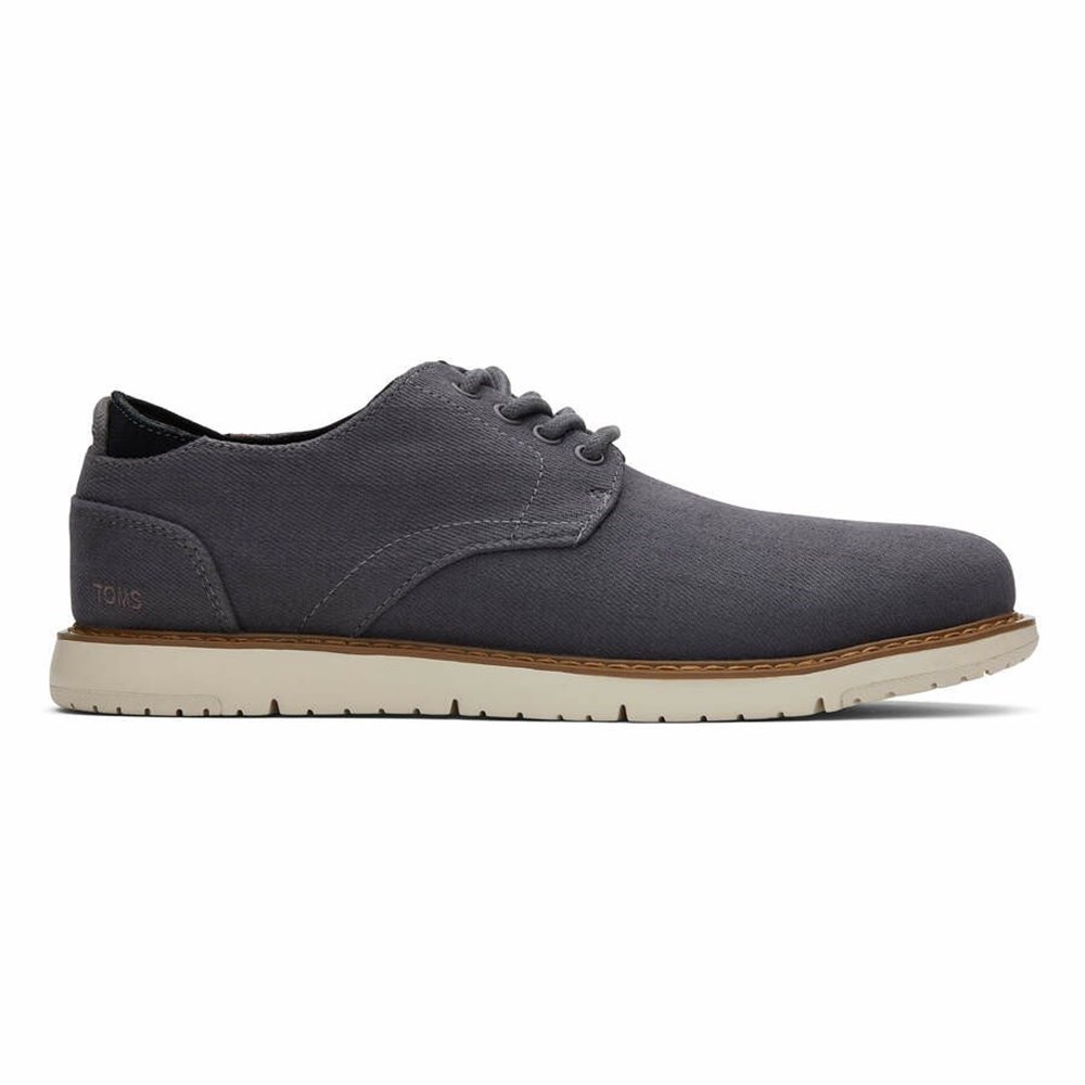 Toms Navi Elbise Ayakkabısı Erkek Koyu Gri | OBU485137