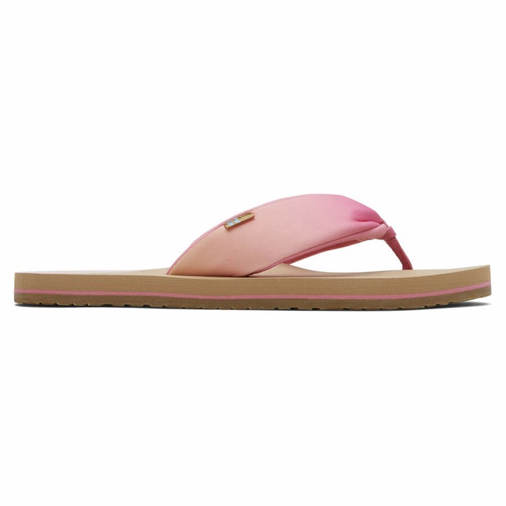 Toms Piper Parmak arası Terlik Kadın Pembe | OZQ843729