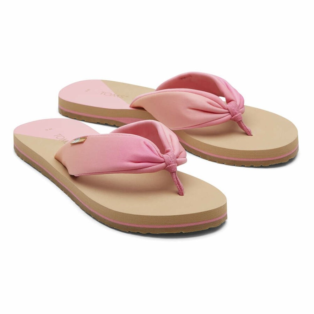 Toms Piper Parmak arası Terlik Kadın Pembe | OZQ843729