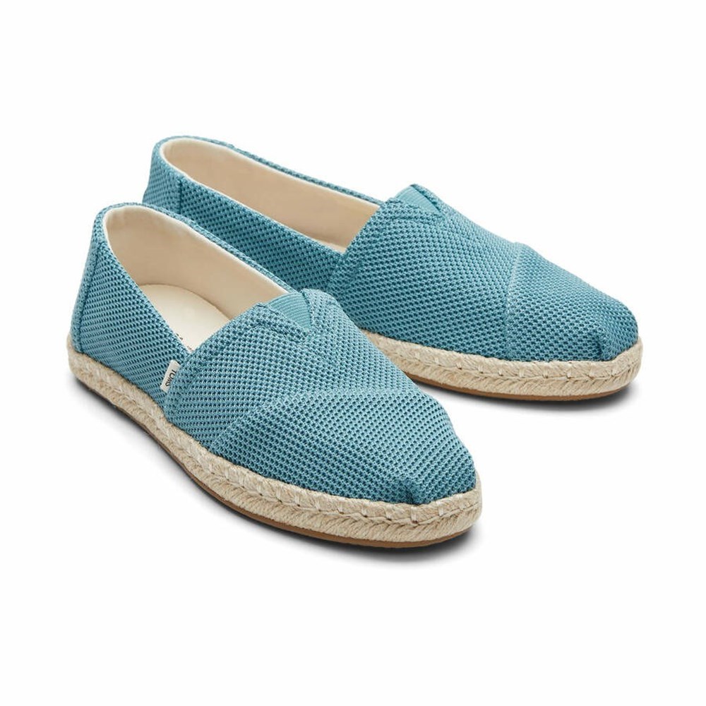 Toms REPREVE Alpargata Espadril Kadın Mavi | MSX096278