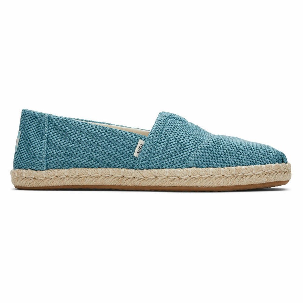 Toms REPREVE Alpargata Espadril Kadın Mavi | MSX096278