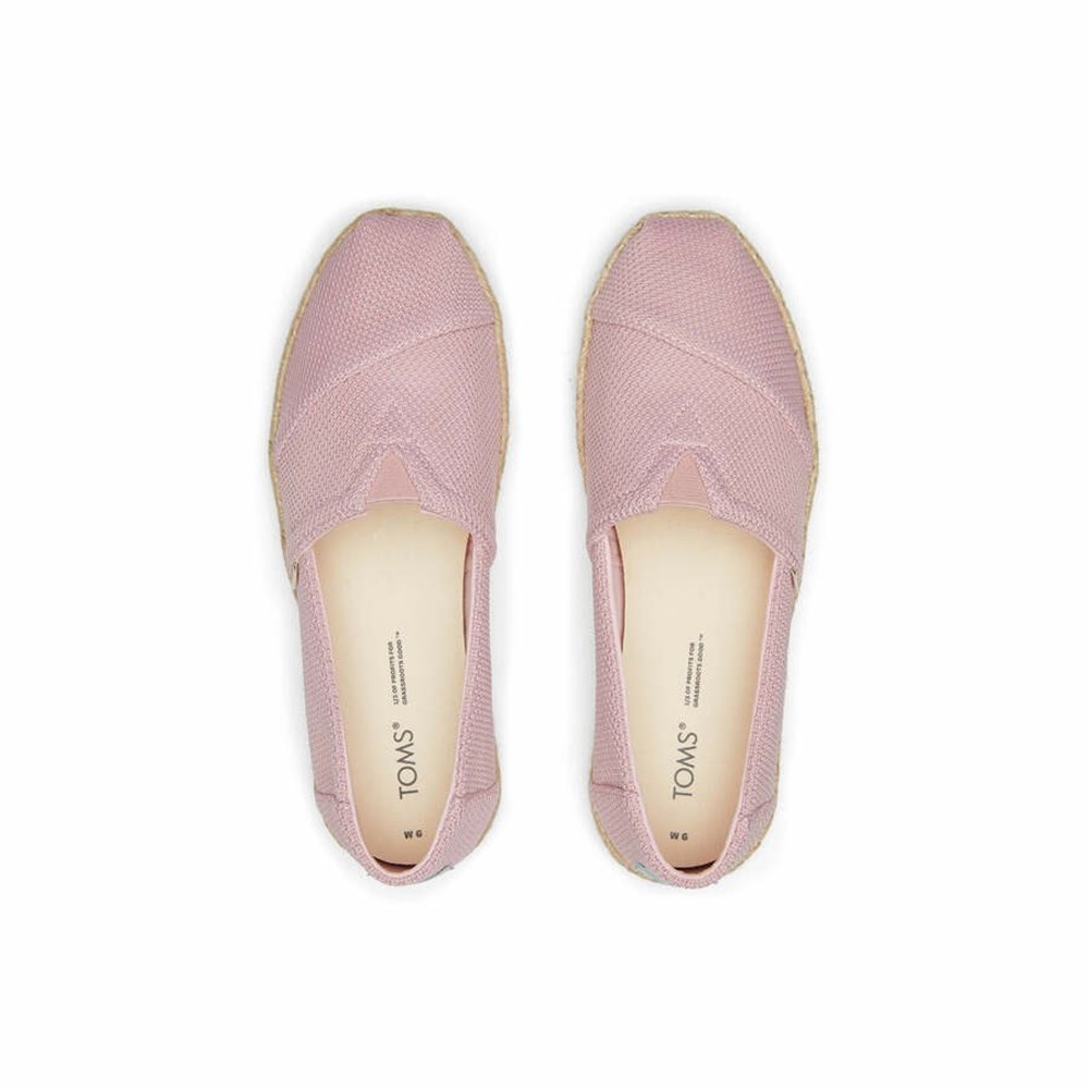 Toms REPREVE Alpargata Espadril Kadın Pembe | TBP516927