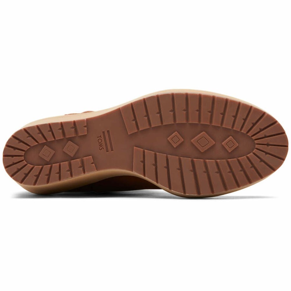 Toms Raven Bot Kadın Kahverengi | YWU384290