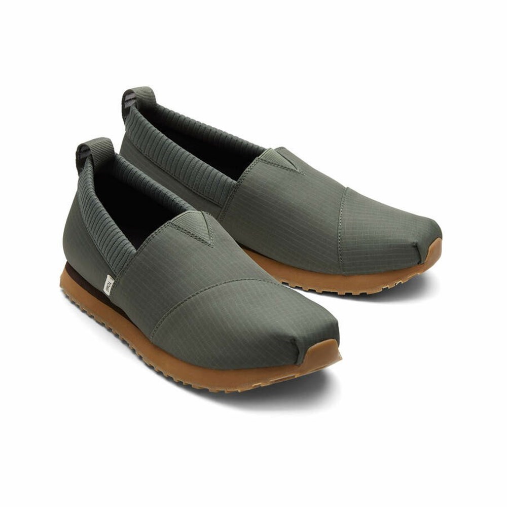 Toms Resident Makosen Ayakkabı Erkek Zeytin Yeşili | QYZ481793