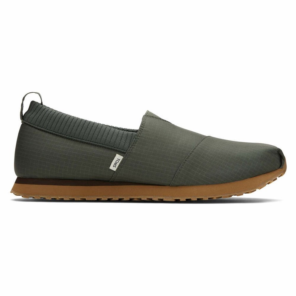 Toms Resident Makosen Ayakkabı Erkek Zeytin Yeşili | QYZ481793