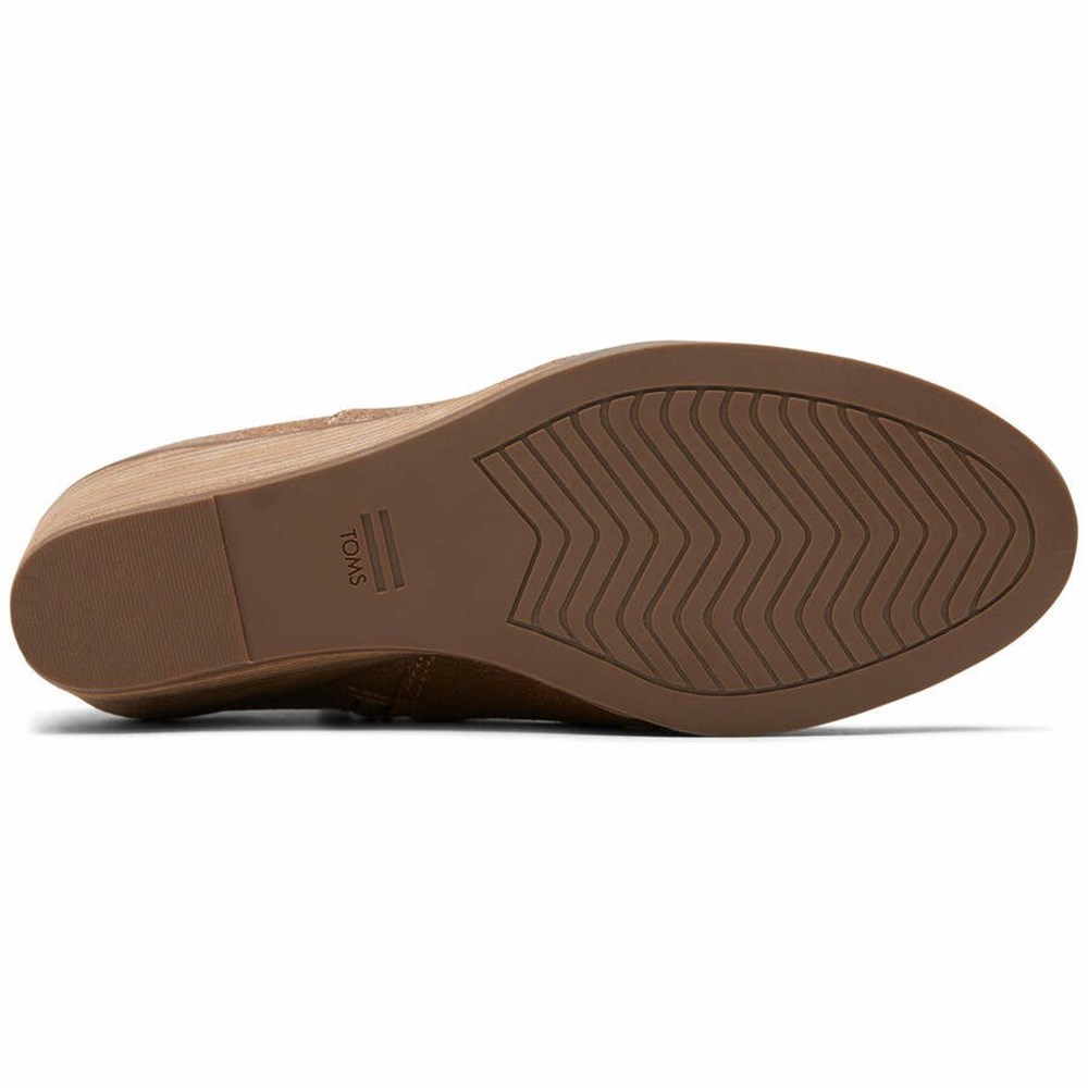 Toms Sadie Bot Kadın Pembe Altın | PAJ827415