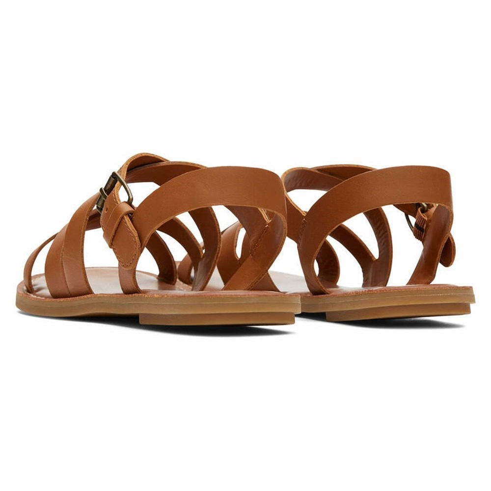 Toms Sicily Sandalet Kadın Kahverengi | YPS157693