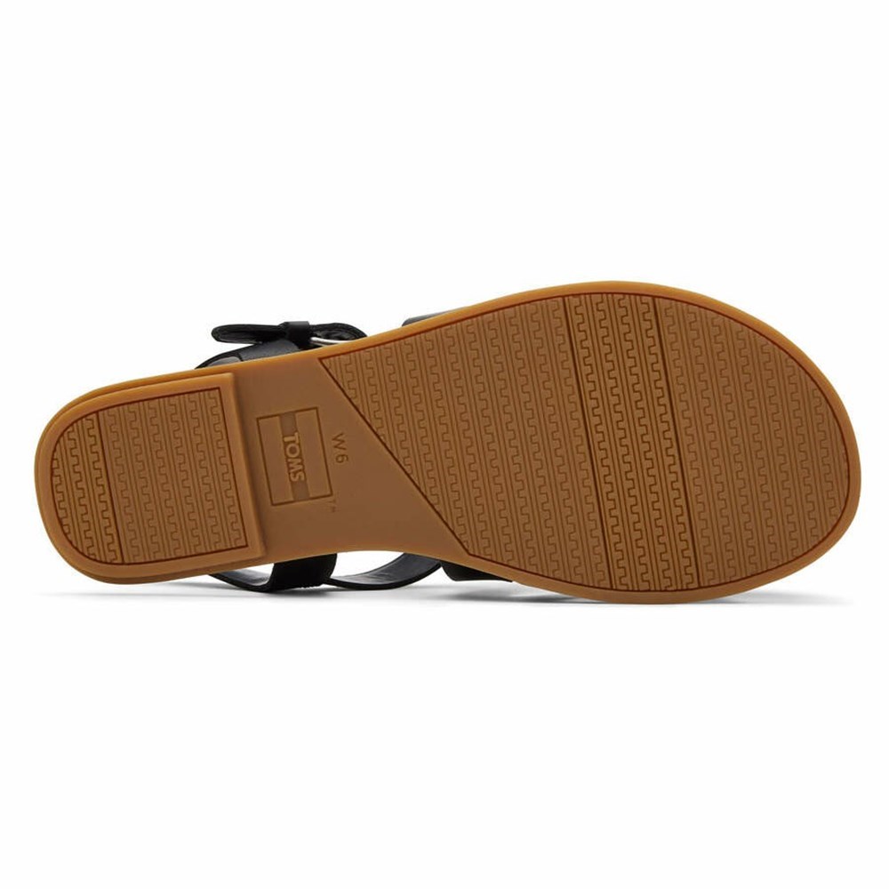 Toms Sicily Sandalet Kadın Siyah | RXN624397