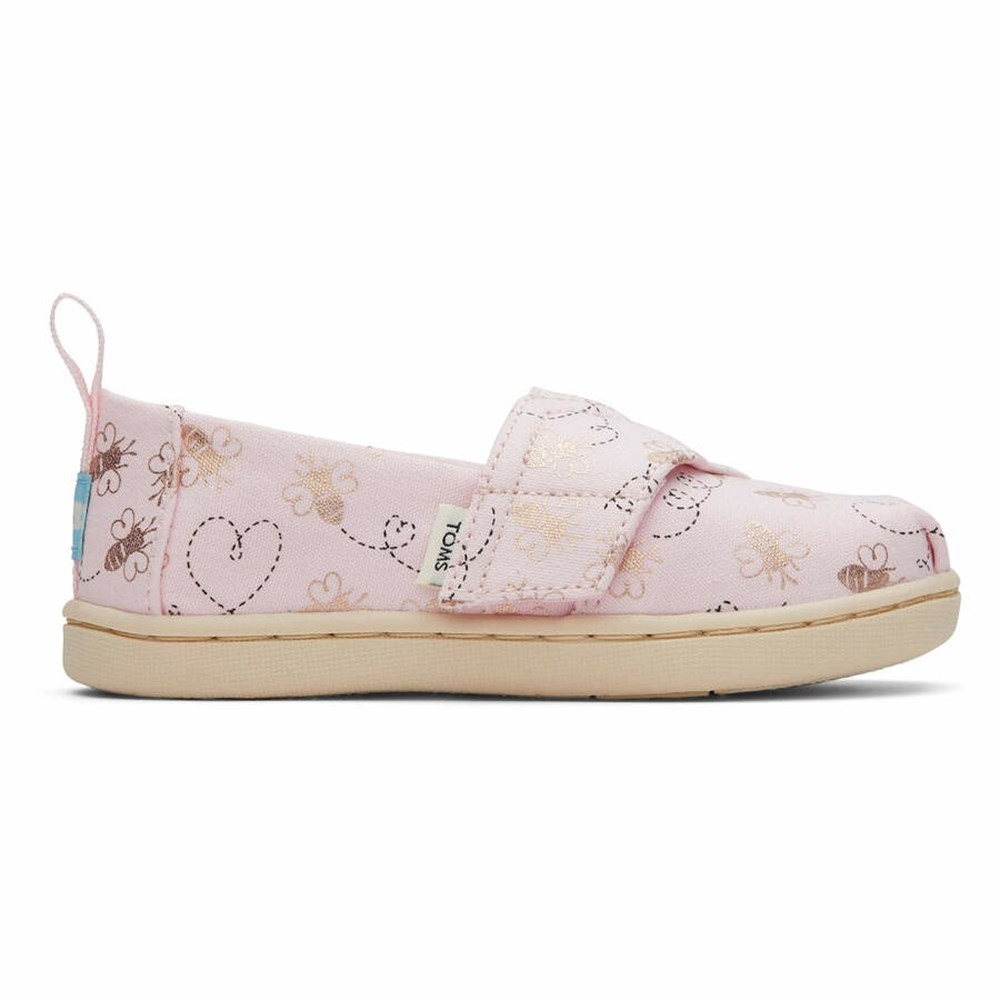 Toms Tiny Alpargata Bee Mine Makosen Ayakkabı Çocuk Pembe | GVB369721