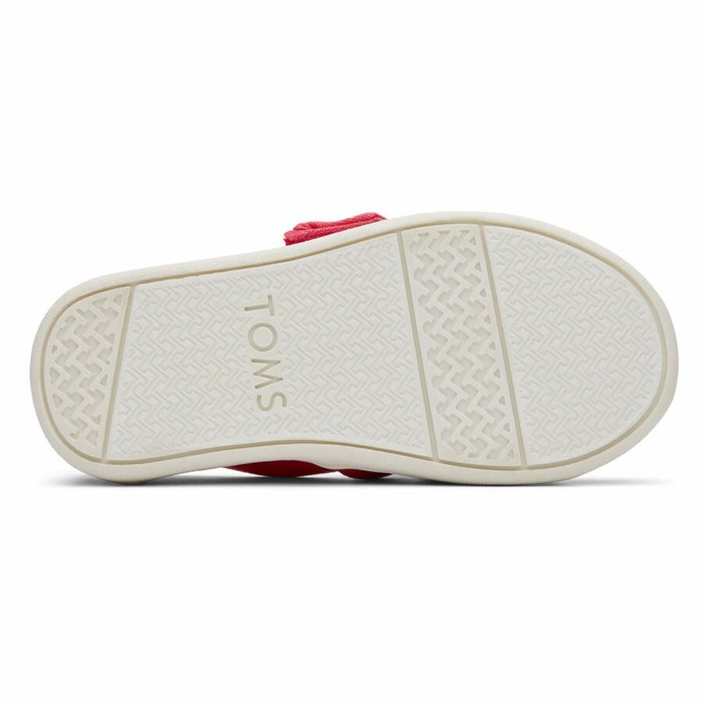 Toms Tiny Alpargata Bow Makosen Ayakkabı Çocuk Kırmızı | ITZ974650