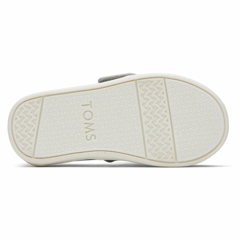 Toms Tiny Alpargata Glitter Makosen Ayakkabı Çocuk Gümüş | TGB461570