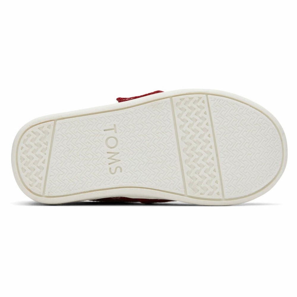 Toms Tiny Alpargata Kanvas Makosen Ayakkabı Çocuk Kırmızı | FDS269305