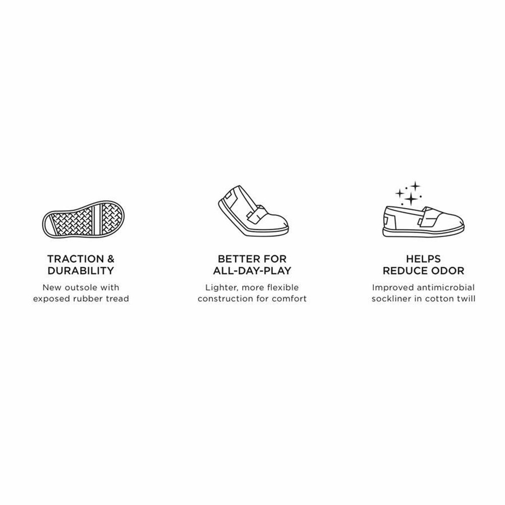 Toms Tiny Alpargata Kanvas Makosen Ayakkabı Çocuk Kırmızı | FDS269305
