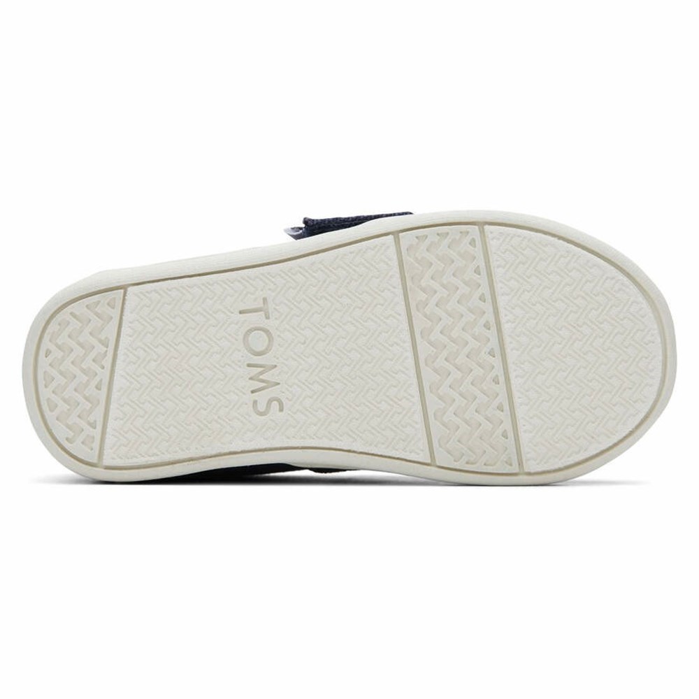 Toms Tiny Alpargata Kanvas Makosen Ayakkabı Çocuk Lacivert | YAT260819