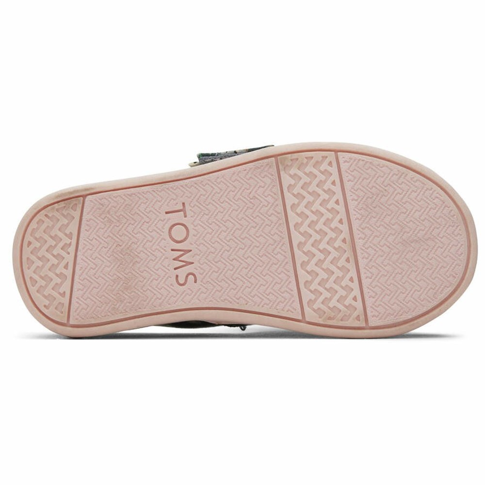 Toms Tiny Alpargata Koala Makosen Ayakkabı Çocuk Yeşil | NBU019574
