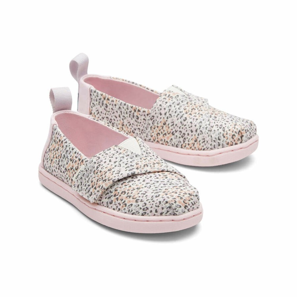 Toms Tiny Alpargata Mini Makosen Ayakkabı Çocuk Leopar | LDQ204931