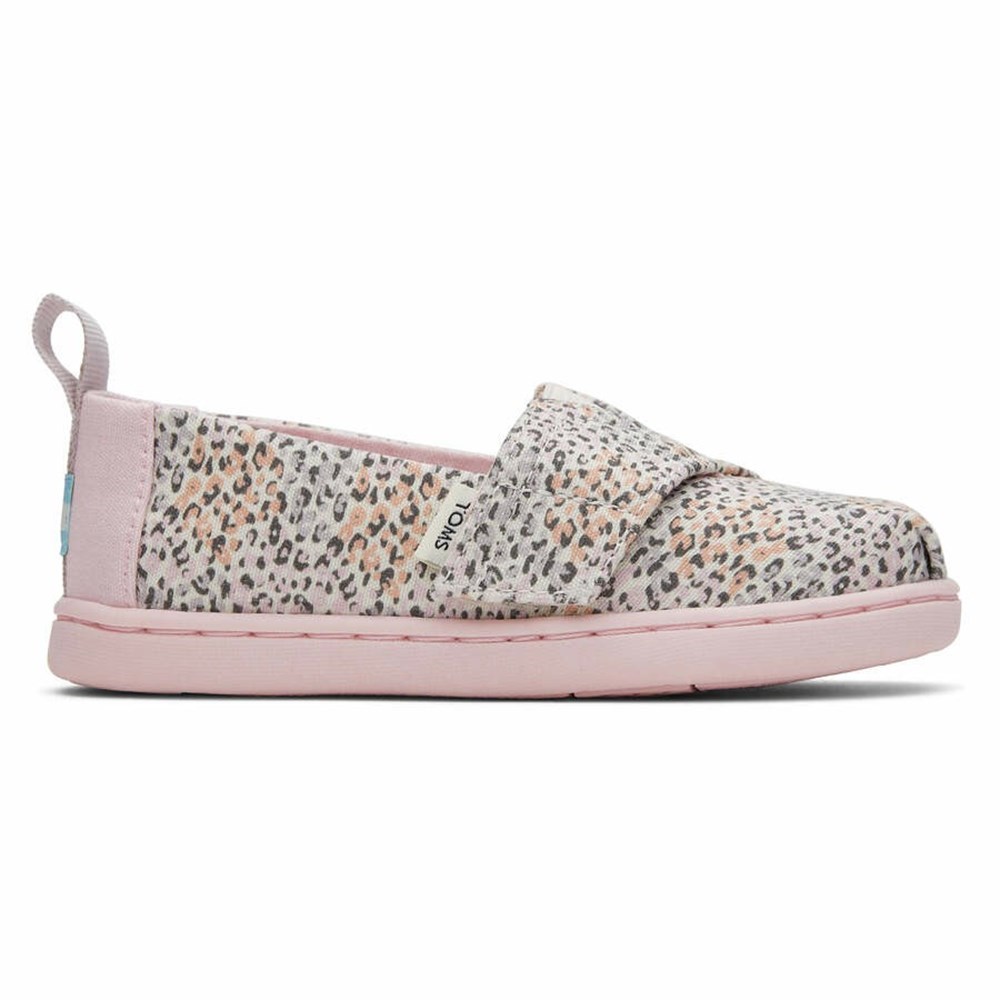 Toms Tiny Alpargata Mini Makosen Ayakkabı Çocuk Leopar | LDQ204931