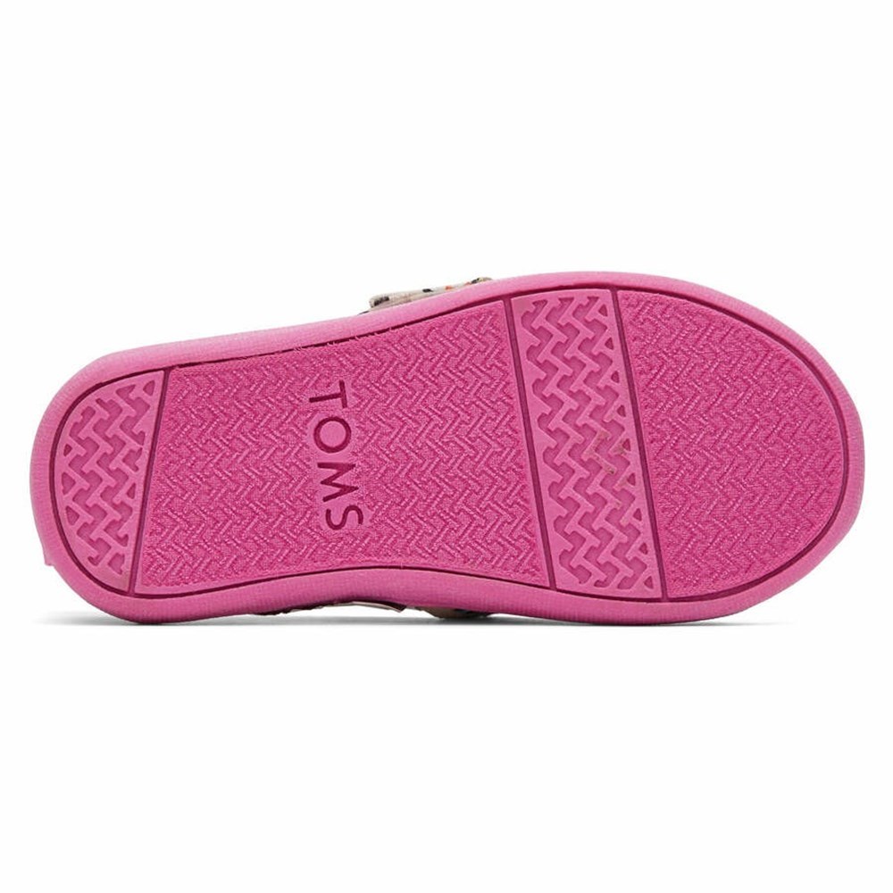 Toms Tiny Alpargata Panda Party Makosen Ayakkabı Çocuk Bej Rengi | THW126394