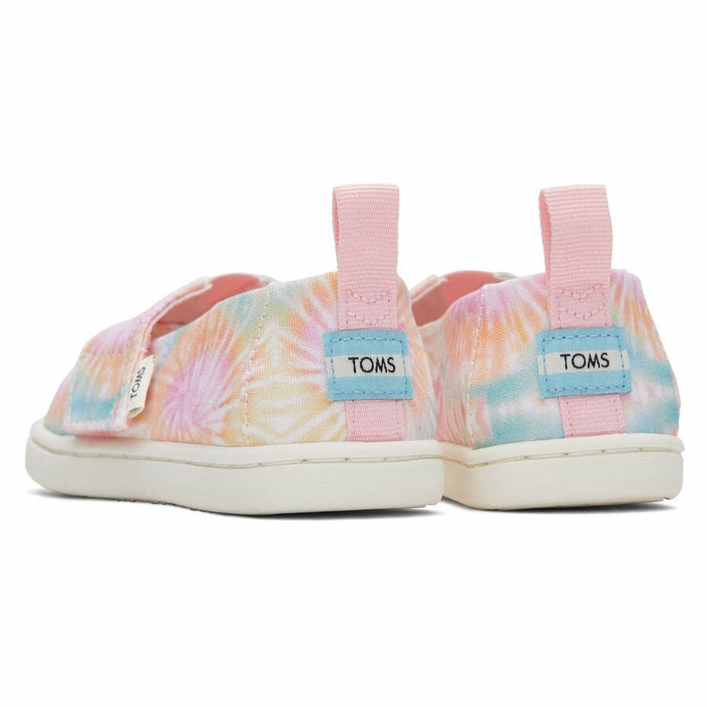 Toms Tiny Alpargata Tie Dye Makosen Ayakkabı Çocuk Pembe | EXH815962