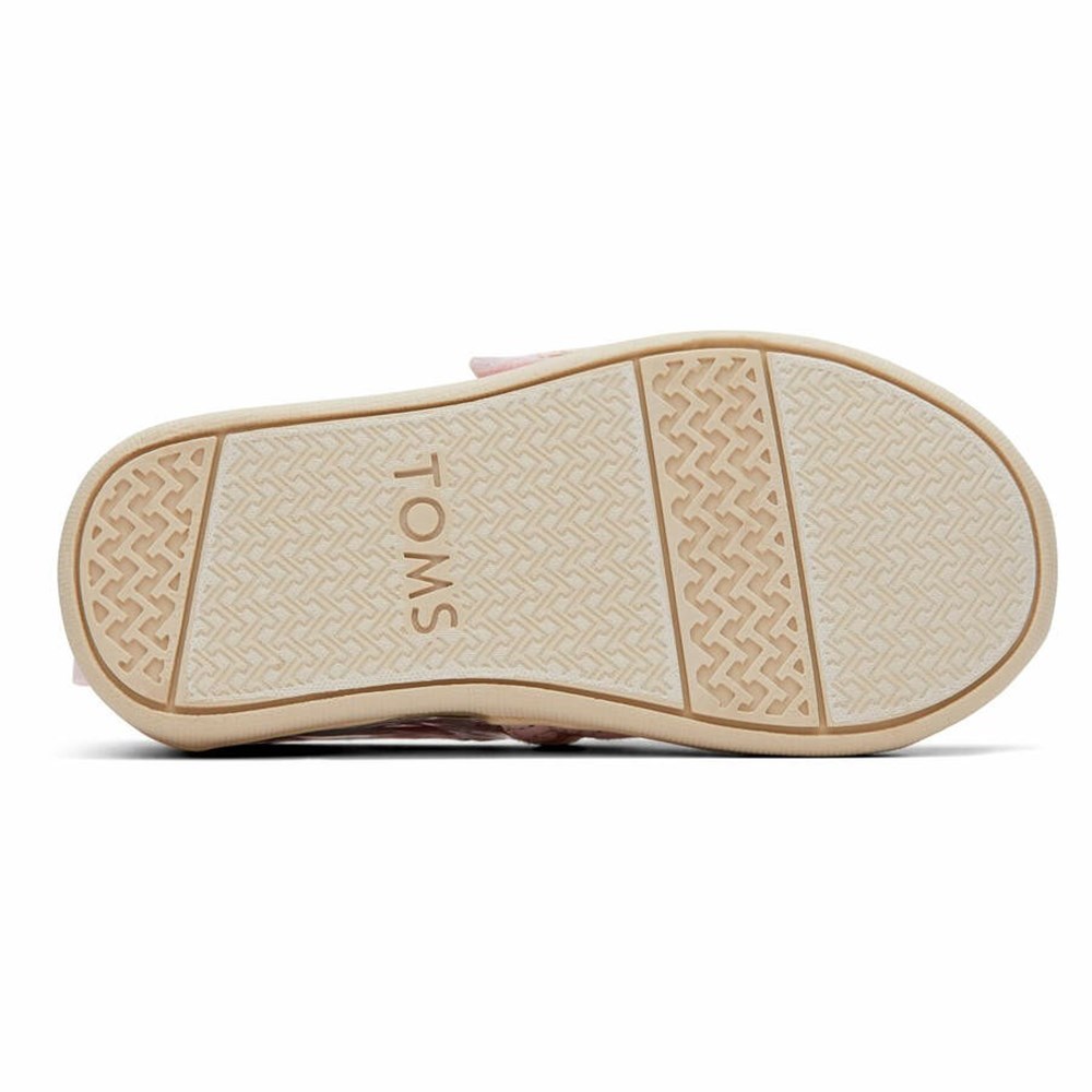 Toms Tiny Apricot Foil Sunny Days Print Makosen Ayakkabı Çocuk Kayısı Rengi | QDW214680