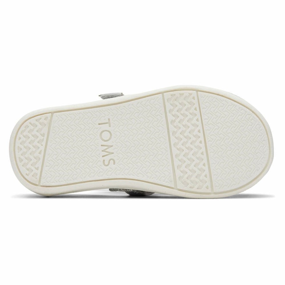 Toms Tiny Mary Jane Makosen Ayakkabı Çocuk Gümüş | UNH463781