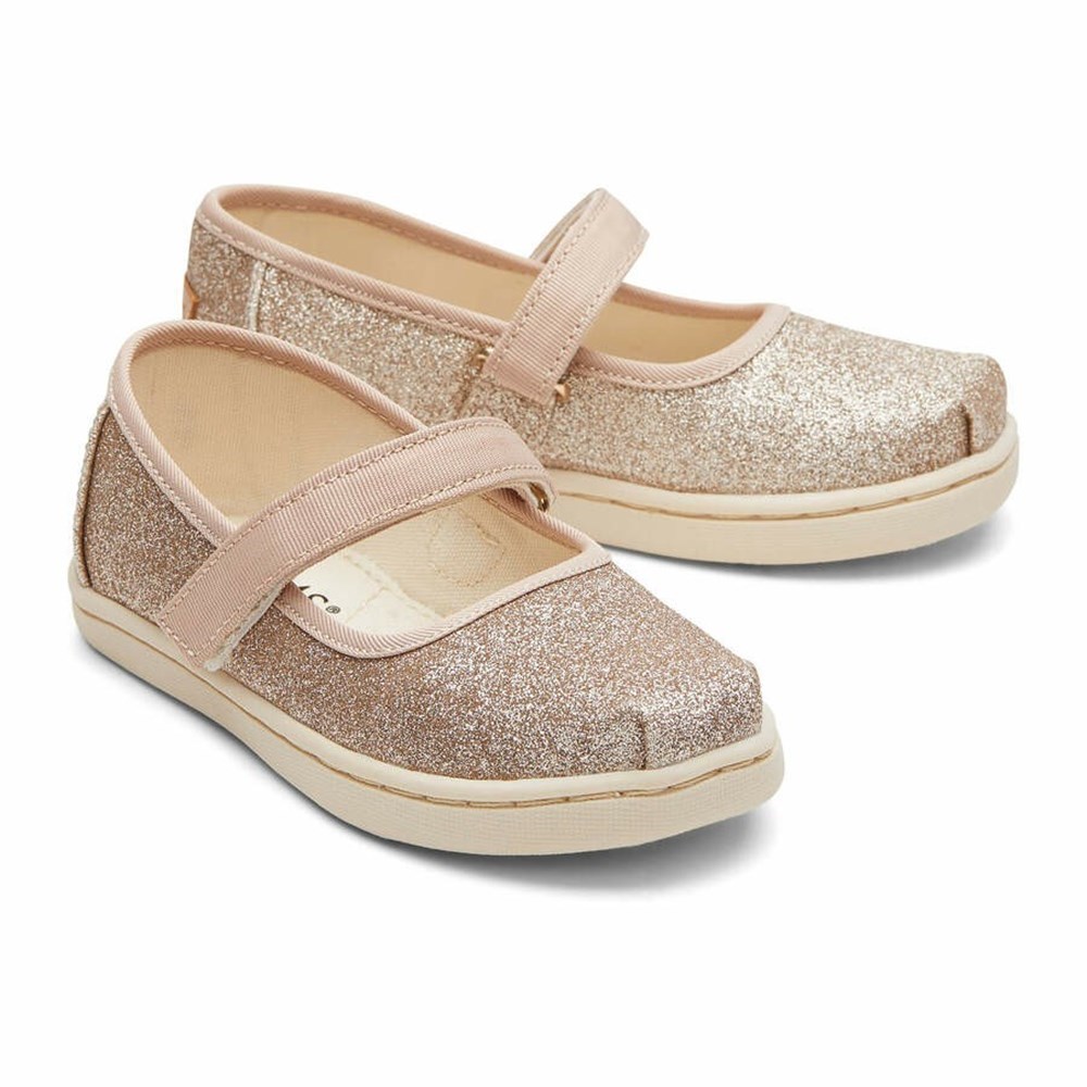Toms Tiny Mary Jane Makosen Ayakkabı Çocuk Kahverengi | WIY352801