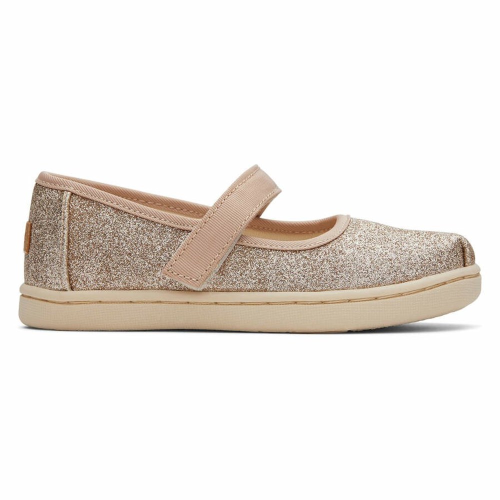 Toms Tiny Mary Jane Makosen Ayakkabı Çocuk Kahverengi | WIY352801