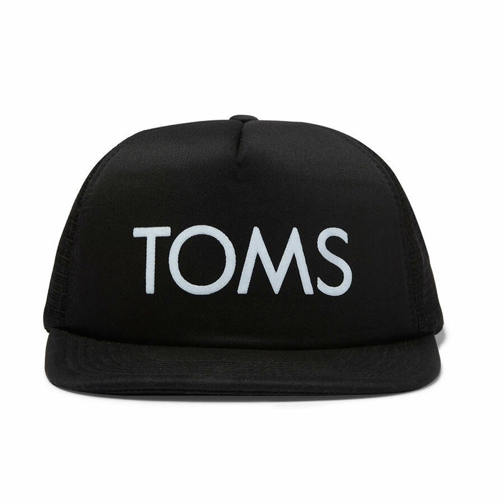 Toms Trucker Şapkalar Kadın Siyah | VTE147692