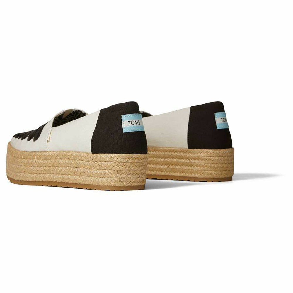 Toms Valencia Platform Ayakkabı Kadın Bej Rengi | NQK653091