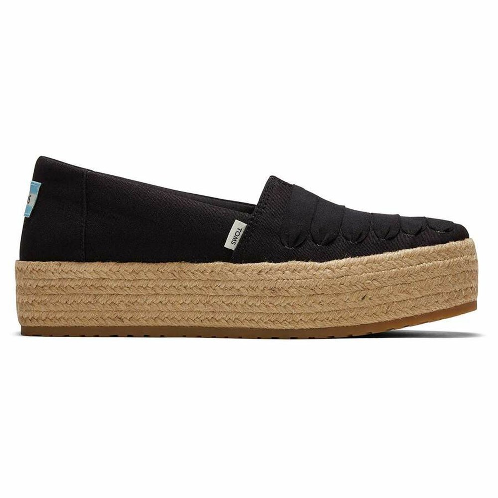 Toms Valencia Platform Ayakkabı Kadın Siyah | ALK095746
