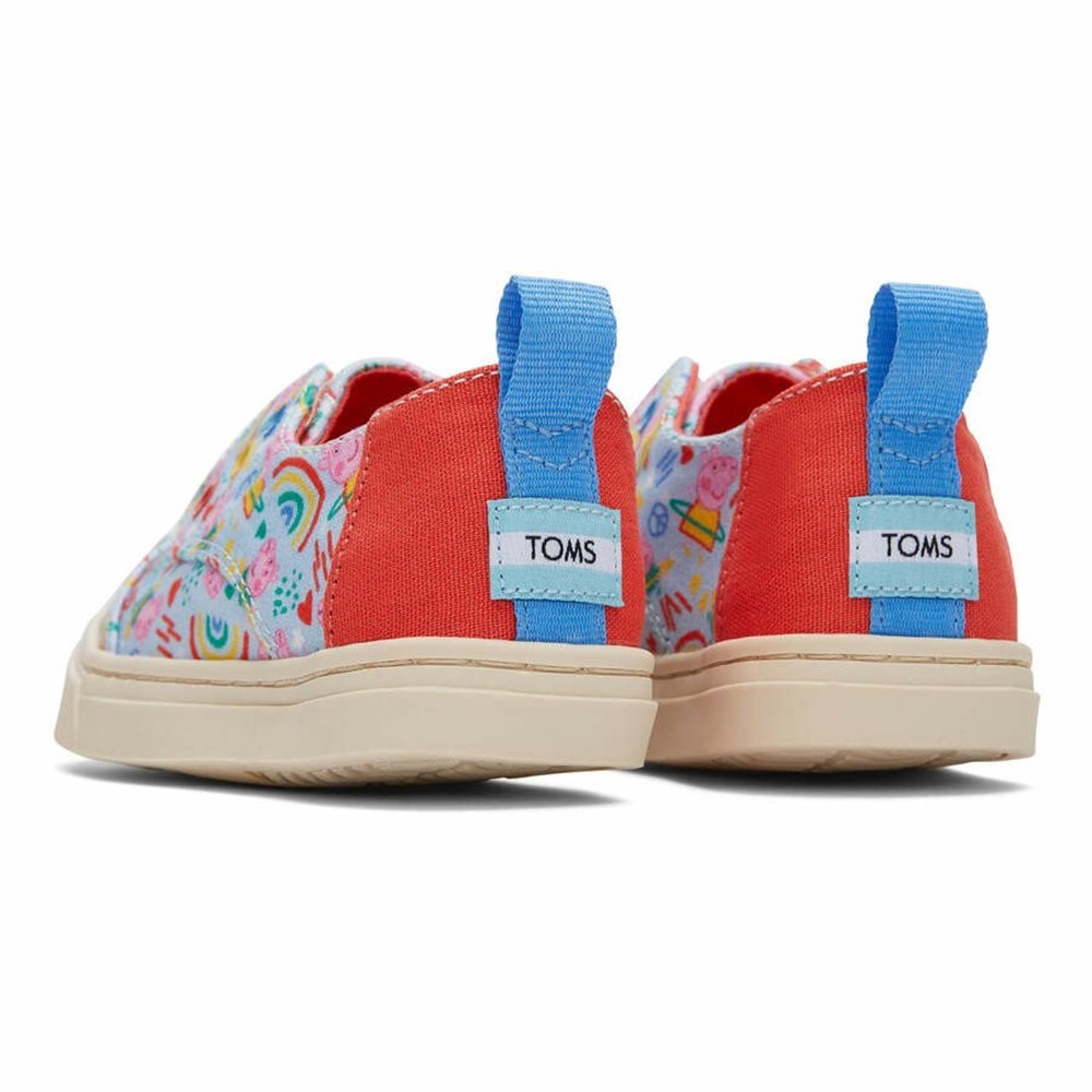 Toms X Peppa Pig Tiny Cordones Spor Ayakkabı Çocuk Açık Mavi | LVP420316