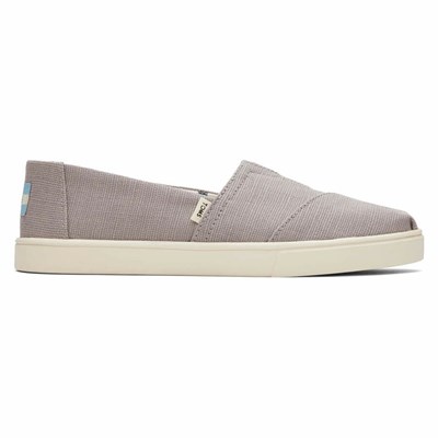 Toms Alpargata Cupsole Makosen Ayakkabı Kadın Koyu Gri | KNQ864273