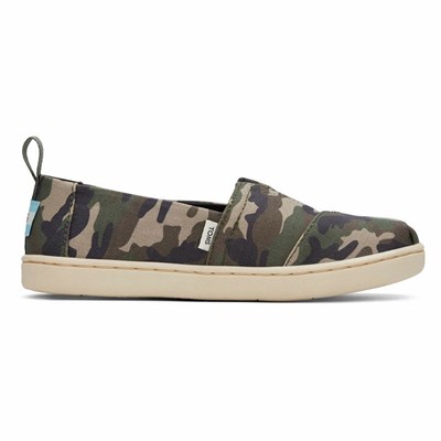 Toms Alpargata Makosen Ayakkabı Çocuk Camo | XUS610724