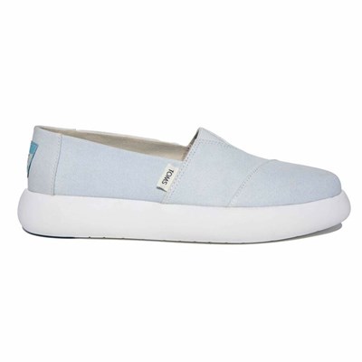 Toms Alpargata Mallow Makosen Ayakkabı Kadın Mavi | CVP425361