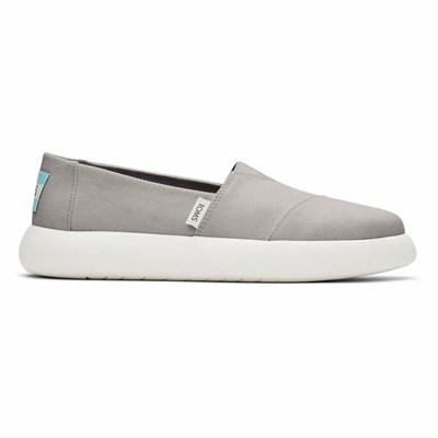 Toms Alpargata Mallow Makosen Ayakkabı Kadın Koyu Gri | HVN647938