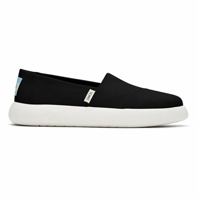 Toms Alpargata Mallow Makosen Ayakkabı Kadın Siyah | LMD912546
