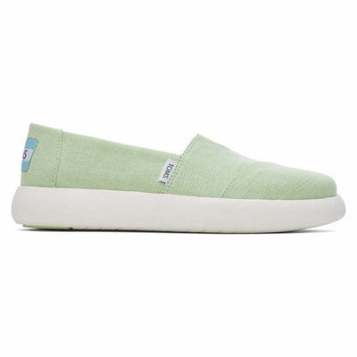 Toms Alpargata Mallow Makosen Ayakkabı Kadın Yeşil | RZF056928