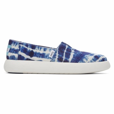 Toms Alpargata Mallow Makosen Ayakkabı Kadın Lacivert | SLD875610