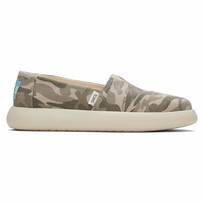 Toms Alpargata Mallow Spor Ayakkabı Kadın Gri Camo | YWU082549