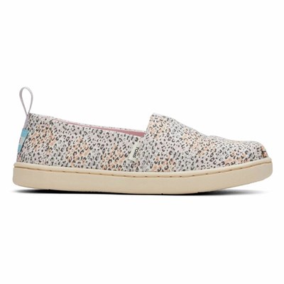 Toms Alpargata Mini Makosen Ayakkabı Çocuk Leopar | XAF827415