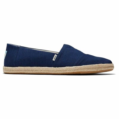 Toms Alpargata Rope Espadril Erkek Lacivert Koyu | TUC743150