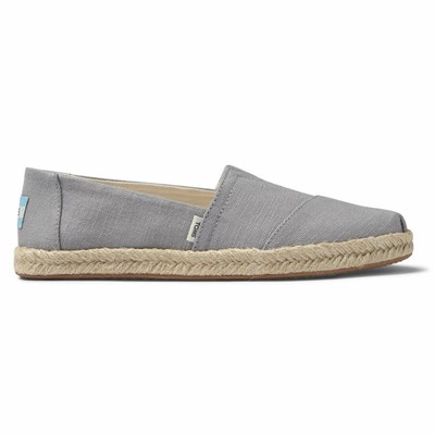 Toms Alpargata Rope Espadril Kadın Koyu Gri | ZCE652038
