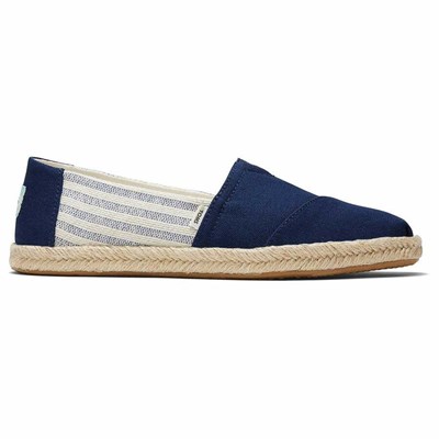 Toms Alpargata Rope Espadril Kadın Lacivert | WXB967082