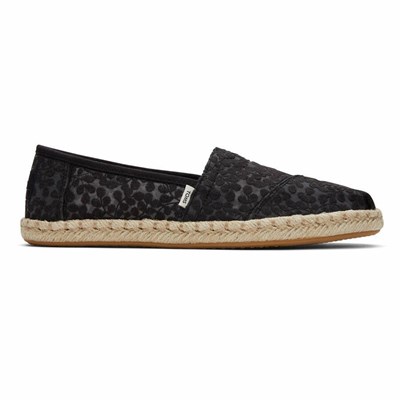 Toms Alpargata Rope Espadril Kadın Siyah | LKB896513