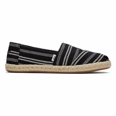 Toms Alpargata Rope Espadril Kadın Siyah | MCZ973801