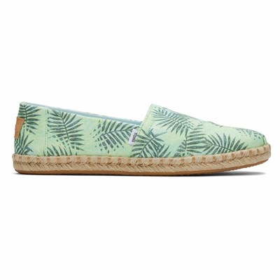 Toms Alpargata Rope Espadril Kadın Yeşil | TUX763842